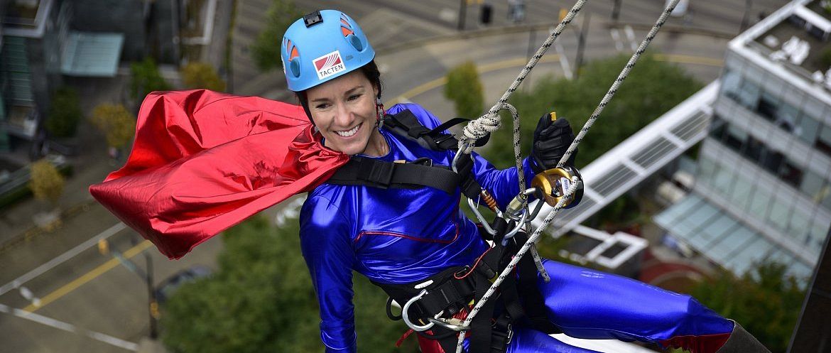Easter Seals Drop Zone Event Will See Superheroes Rappel Down Office Tower in Landmark District